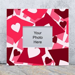 Pink-17 White Wall Photo Frame 5  X 7  by nateshop