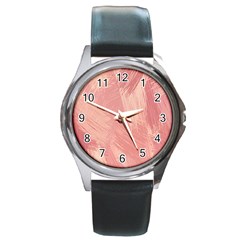 Pink-66 Round Metal Watch by nateshop