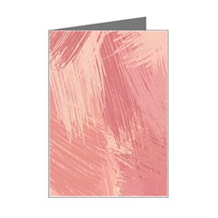 Pink-66 Mini Greeting Card by nateshop