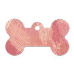 Pink-66 Dog Tag Bone (two Sides) by nateshop