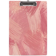 Pink-66 A4 Acrylic Clipboard by nateshop