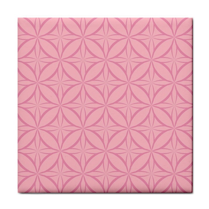 Pink-75 Tile Coaster