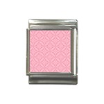 Pink-75 Italian Charm (13mm) Front