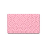 Pink-75 Magnet (Name Card) Front