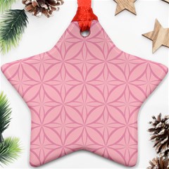 Pink-75 Star Ornament (two Sides) by nateshop