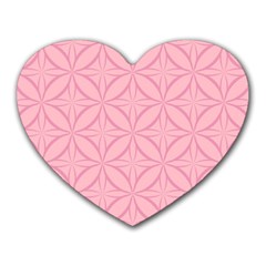 Pink-75 Heart Mousepad by nateshop