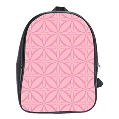 Pink-75 School Bag (xl) by nateshop