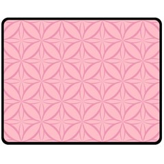 Pink-75 Two Sides Fleece Blanket (medium) by nateshop