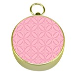 Pink-75 Gold Compasses Front