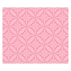 Pink-75 Two Sides Premium Plush Fleece Blanket (small) by nateshop