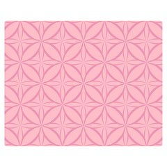 Pink-75 Two Sides Premium Plush Fleece Blanket (medium) by nateshop