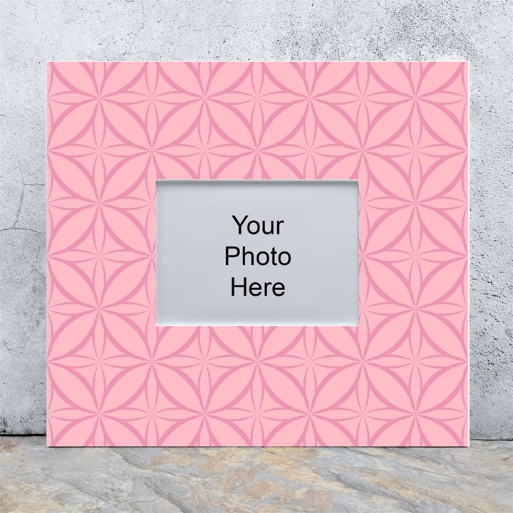 Pink-75 White Wall Photo Frame 5  x 7 