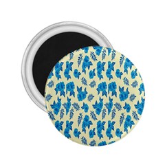 Rose-blue 2.25  Magnets