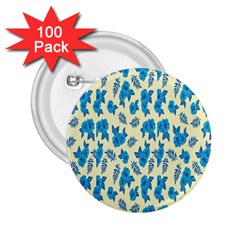 Rose-blue 2.25  Buttons (100 pack) 