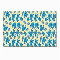 Rose-blue Postcard 4 x 6  (Pkg of 10)