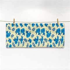 Rose-blue Hand Towel