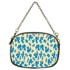 Rose-blue Chain Purse (Two Sides)