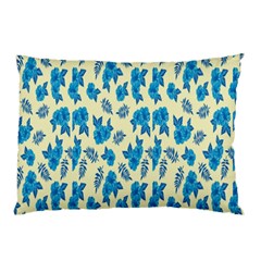 Rose-blue Pillow Case