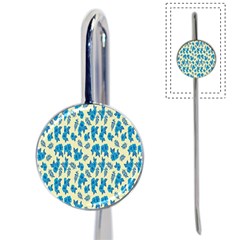 Rose-blue Book Mark