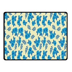 Rose-blue Fleece Blanket (Small)