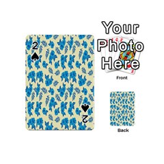 Rose-blue Playing Cards 54 Designs (Mini)