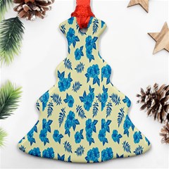 Rose-blue Ornament (Christmas Tree) 