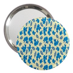 Rose-blue 3  Handbag Mirrors