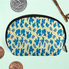 Rose-blue Accessory Pouch (Large)