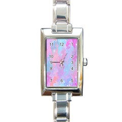 Space-25 Rectangle Italian Charm Watch by nateshop