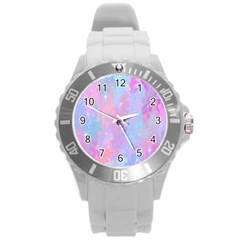 Space-25 Round Plastic Sport Watch (l) by nateshop