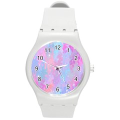 Space-25 Round Plastic Sport Watch (m) by nateshop