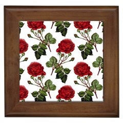 Roses-51 Framed Tile by nateshop