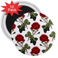 Roses-51 3  Magnets (10 Pack)  by nateshop