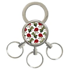 Roses-51 3-ring Key Chain by nateshop