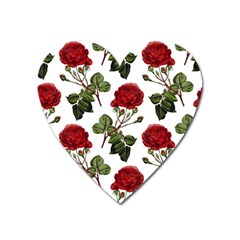 Roses-51 Heart Magnet by nateshop