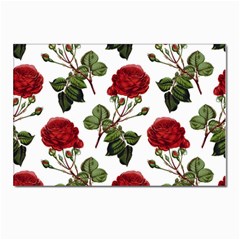 Roses-51 Postcards 5  X 7  (pkg Of 10) by nateshop