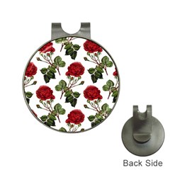 Roses-51 Hat Clips With Golf Markers by nateshop