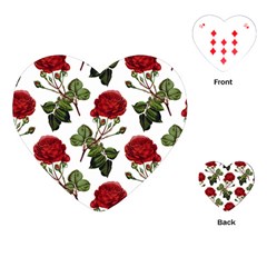 Roses-51 Playing Cards Single Design (heart) by nateshop