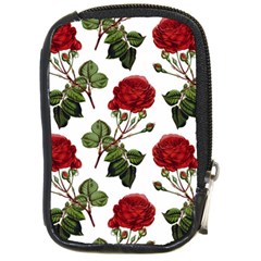 Roses-51 Compact Camera Leather Case by nateshop