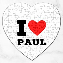 I Love Paul Jigsaw Puzzle (heart) by ilovewhateva