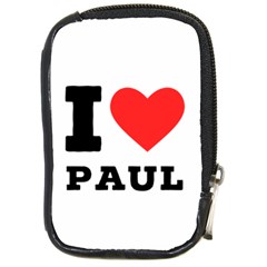 I Love Paul Compact Camera Leather Case by ilovewhateva