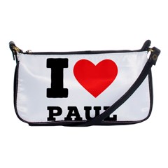 I Love Paul Shoulder Clutch Bag by ilovewhateva