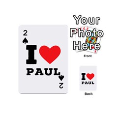 I Love Paul Playing Cards 54 Designs (mini) by ilovewhateva