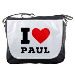 I Love Paul Messenger Bag by ilovewhateva