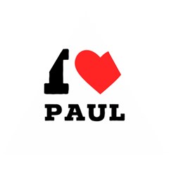 I Love Paul Wooden Puzzle Triangle by ilovewhateva