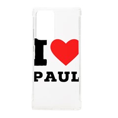 I Love Paul Samsung Galaxy Note 20 Ultra Tpu Uv Case by ilovewhateva