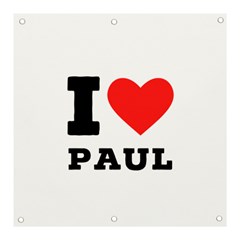 I Love Paul Banner And Sign 3  X 3  by ilovewhateva