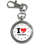 I love andrew Key Chain Watches Front