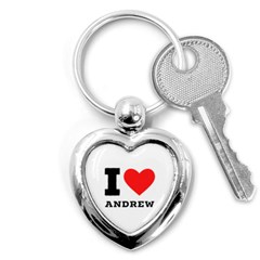 I Love Andrew Key Chain (heart) by ilovewhateva