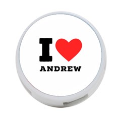 I Love Andrew 4-port Usb Hub (one Side) by ilovewhateva